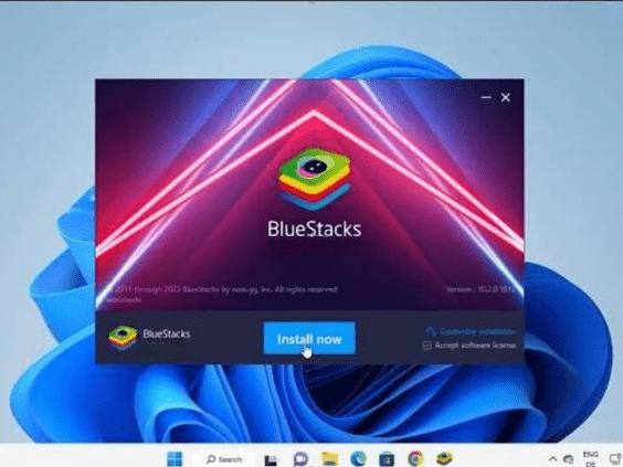 Bluestacks. 2